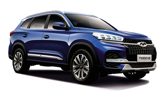 Chery Tiggo 8 2.0 CVT Prestige 7 мест
